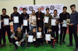 قهرمانی تیم تای کیک بوکسینگ استهبان در مسابقات استان فارس