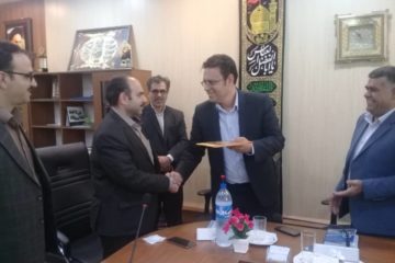 غلامرضا امینی سرپرست آموزش و پرورش استهبان شد
