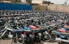 تمدید ترخیص موتورسیکلت های رسوبی در شهرستان استهبان