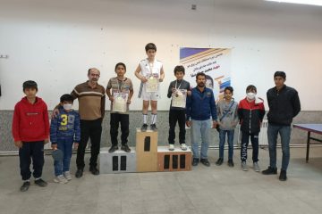 مسابقات پینگ پنگ شهرستان استهبان برگزار شد