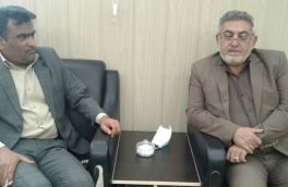 دیدار مدیرکل کانون پرورش فکری فارس با سرپرست فرمانداری شهرستان استهبان