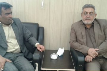 دیدار مدیرکل کانون پرورش فکری فارس با سرپرست فرمانداری شهرستان استهبان