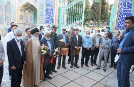 ادای احترام اساتید پیشکسوت خوشنویسی به مقام شامخ شهیدان