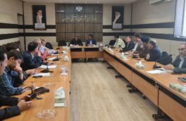 جلسه بررسی مصوبات سفر استاندار فارس به شهرستان استهبان