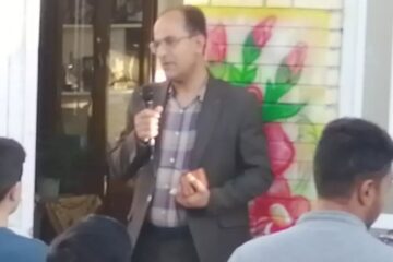 پیام تبریک محمود حسن زاده رئیس اداره کتابخانه های عمومی استهبان