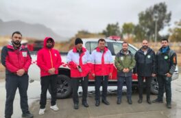 بازدید سرزده فرماندار استهبان از آماده‌باش نیروهای امدادی هلال‌احمر