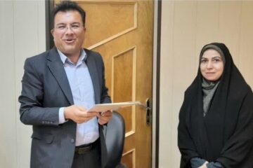 انسیه گلابی معاون عمرانی و برنامه‌ریزی فرمانداری استهبان شد