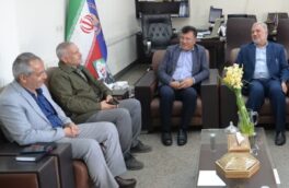 دیدار فرماندار استهبان با مدیرکل کمیته امداد استان فارس