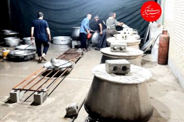حضور جانفدایان مواکب شهرستان استهبان در جزایر خلیج همیشگی فارس