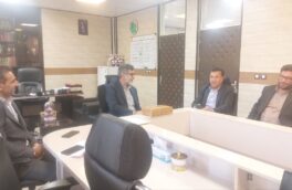 بررسی مشکلات شهری رونیز در دیدار مدیر امور اراضی استان با فرماندار استهبان