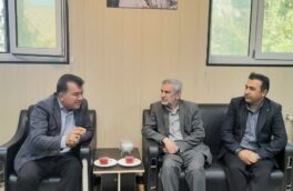 دیدار مدیرکل دامپزشکی فارس با فرماندار استهبان