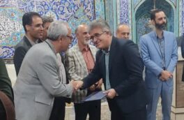 افتخار آفرینی استاد امیر پژمان در جشنواره خوشنویسی رضوی