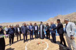 کلنگ‌زنی احداث ۲۲ واحد مسکونی برای مددجویان کمیته امداد در استهبان
