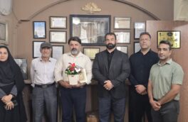 حضور رئیس اداره ورزش و جوانان استهبان در دفتر نشریه «استهبانی دیگر»