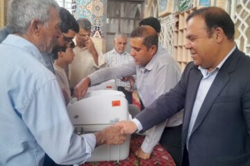 برگزاری مانور آموزشی انتخابات الکترونیکی شوراهای اسلامی شهر و روستا در استهبان